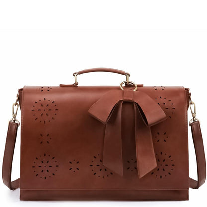 Elegant Bow-Tie Satchel