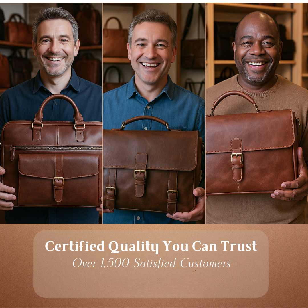 Nathan - Slim Leather Crossbody with Flap Pocket Design