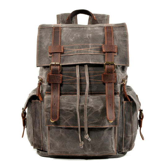 Brian - Canvas Large Capacity Backpack