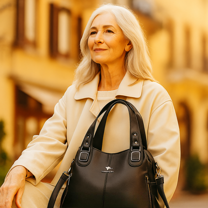 Isla - Classic Double Handle Tote Shoulder Bag