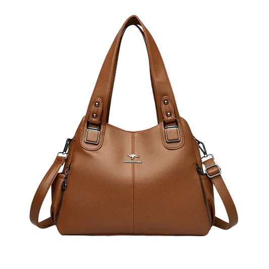 Isla - Classic Double Handle Tote Shoulder Bag