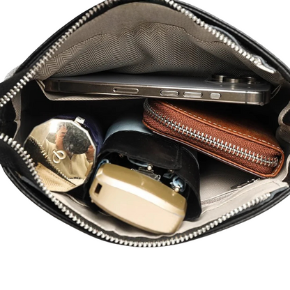 Ivy - Trendy Crossbody Shoulder Bag With Geometric Strap