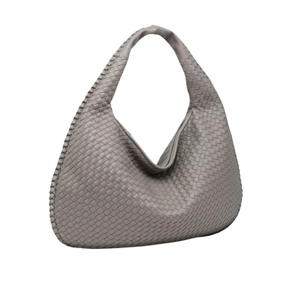 Siena - Classic Woven Hobo Shoulder Bag