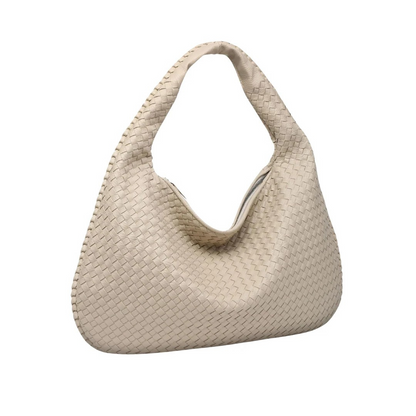 Siena - Classic Woven Hobo Shoulder Bag