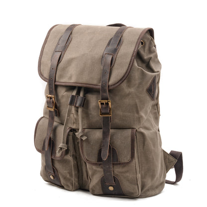Marcus - Heavy-Duty Canvas Travel Backpack