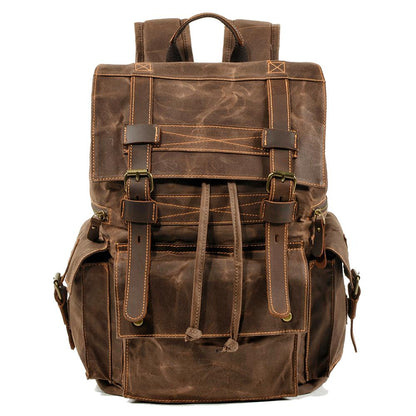 Brian - Canvas Large Capacity Backpack