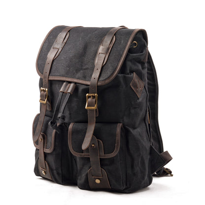 Marcus - Heavy-Duty Canvas Travel Backpack