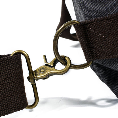 David - Mens Canvas Leather Duffle Bags