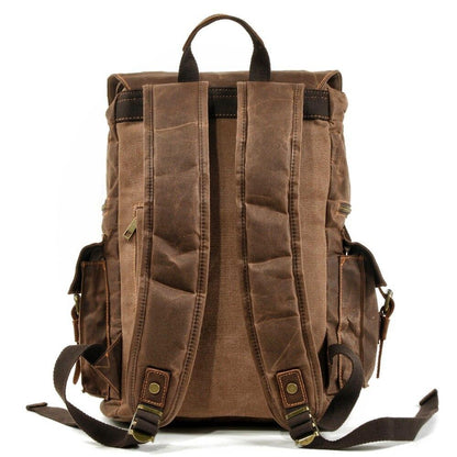 Brian - Canvas Large Capacity Backpack