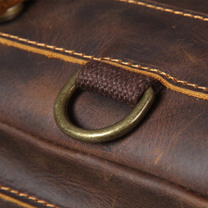 Jason - Premium Tan Leather Backpack