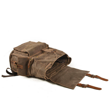 Brian - Canvas Large Capacity Backpack