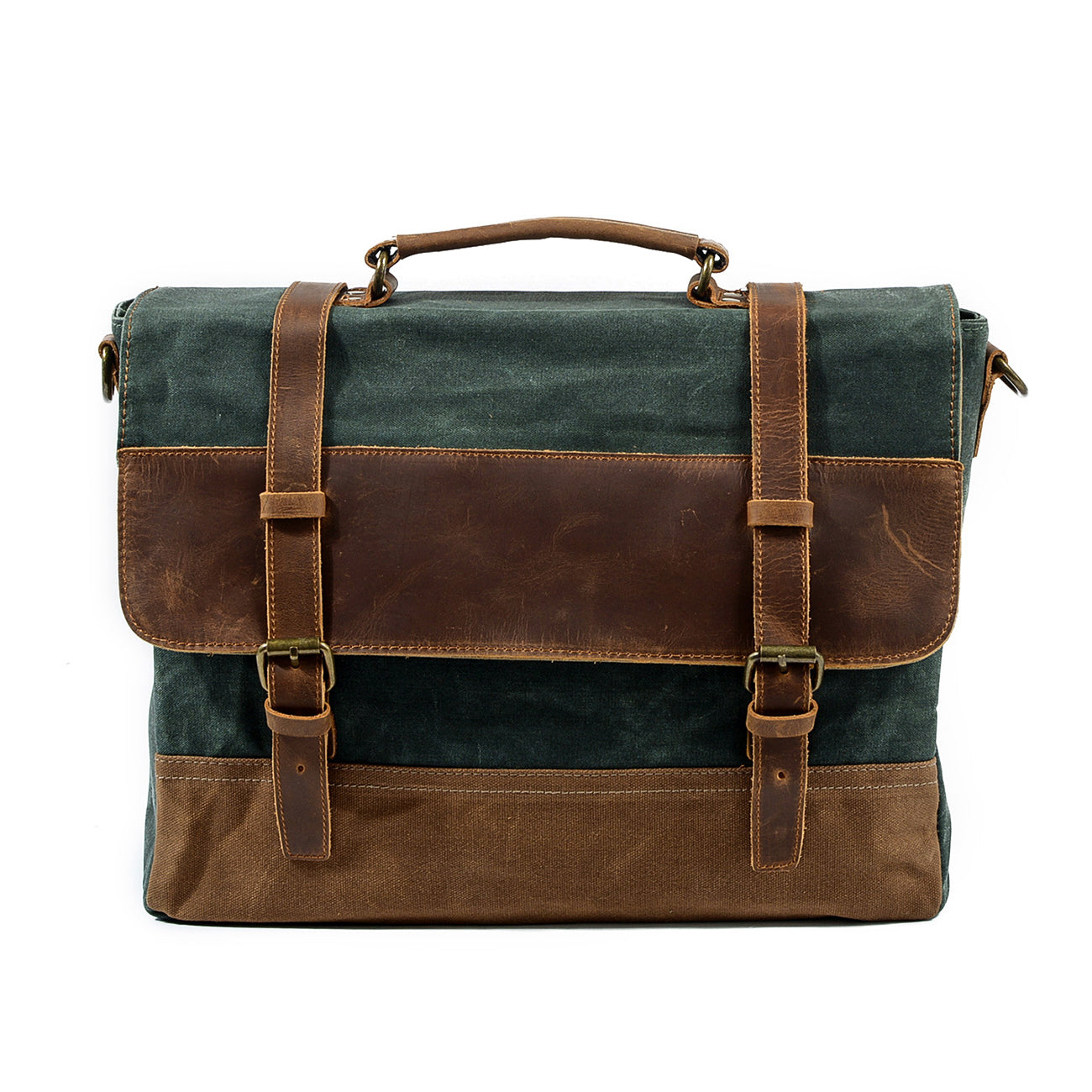 Jack - Water-Resistant Waxed Canvas Messenger Bag